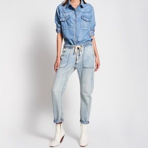 One Teaspoon Montana Shabbies Boyfriend Jeans